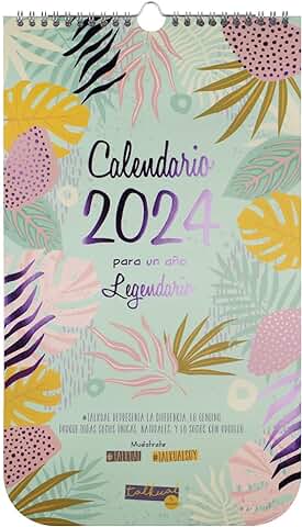 Finocam - Calendario 2024 Talkual de Pared Enero 2024 - Diciembre 2024 (12 Meses) Talkual Español Finocam - Calendario 2024 Talkual de Pared Enero 2024 - Diciembre 2024 (12 Meses) Talkual Español