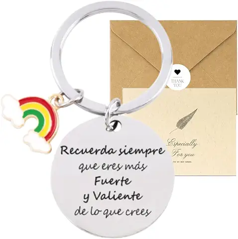 Genérico Llaveros Originales. Regalos Originales para Amigas. Regalo de Cumpleaños, Días Especiales. Llavero para Mujer, Hombre. Llavero Motivador.  