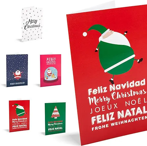 UNICEF - Pack de 10 Tarjetas de Navidad, Snow UNICEF - Pack de 10 Tarjetas de Navidad, Snow