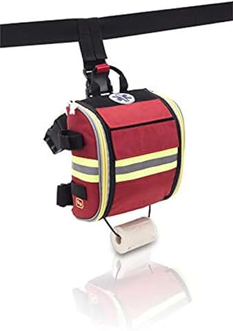 Elite Bags Quickaid's Botiquín Paramédico Pernera Molle, Poliamida Rojo Quickaid's Botiquín Paramédico Pernera Molle, Poliamida Rojo, Sin Género, Rojo, Talla única  