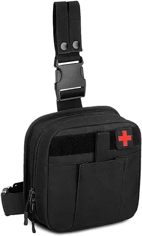 Selighting Bolsa de Pierna Tactica Hombre Bolso de Cintura Ejército Militar Riñonera de Gran Capacidad Cinturón Bolsa MOLLE Médico  